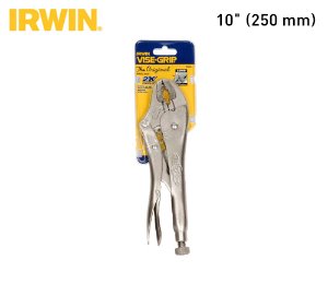 IRWIN VISE-GRIP 502L3 Curved Jaw Locking Pliers with Wire Cutter, 10-Inch (250 mm) 어윈 바이스 그립 락킹 플라이어 (와이어 커터 기능 포함) 10인치