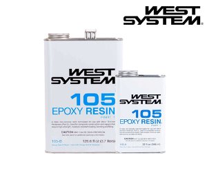 WEST SYSTEM (웨스트 시스템) Resin 105 수지 105-A (946 ml) / 105-B (3.71 L) / 105-C (16.47 L)
