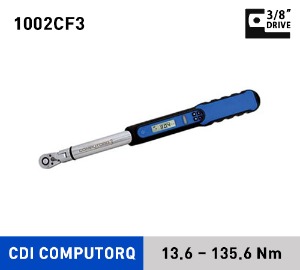 CDI 1002CF3 Computorq 3 Digital Torque Wrench 3/8&quot; Drive (10-100 Ft-Lb.) CDI 3/8&quot; 드라이브 디지털 토크렌치