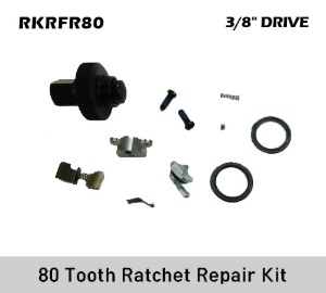 RKRFR80 3/8&quot; Drive Quick-Release Ratchet Repair Kit 스냅온 3/8&quot; 드라이브 80 기어 퀵 릴리스 라쳇 리페어 수리 키트 (대응모델 : FR80, FHR80, FHRLF80A, FRLF80A, FHRX80A, FRX80A, FRLL80)