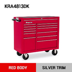 KRA4813DK 40&quot; 13-Drawer Double-Bank Heritage Series Roll Cab (Red) 스냅온 헤리티지 시리즈 40인치 13서랍 툴박스 (레드)
