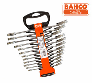 BAHCO 1RM/SH12 Ratchet Combination Wrench Set 바코 콤비네이션 라쳇 렌치 세트 (12pcs)