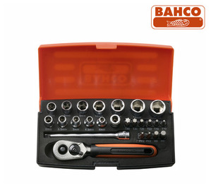 BAHCO SL25 (SBSL25) Socket Sets 1/4&quot; 25pcs.