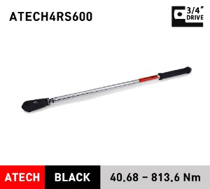 ATECH4RS600 3/4&quot; Drive TechAngle® Steel Electronic Torque Wrench (40.68 - 813.6 Nm) (30–600 ft-lb) 스냅온 3/4&quot; 드라이브 디지털 토크렌치 토르크렌치 (40.68 - 813.6 Nm)