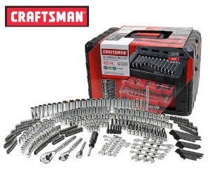 Craftsman Mechanic&#039;s Tool Set With 3 Drawer Case (450 pcs) 크래프트맨 메케닉 툴 세트 (3 서랍 케이스 포함) (450 pcs)