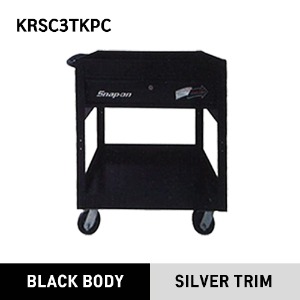 KRSC3TKPC Roll Cart (Black) 스냅온 툴박스 (롤카트) 블랙 / 옵션 별도 구매 : KRSC3K0300PC (중간 선반/트레이)