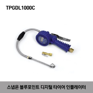 TPGDL1000C Digital Inflator with Coated Hose 스냅온 블루포인트 디지털 타이어 인플레이터