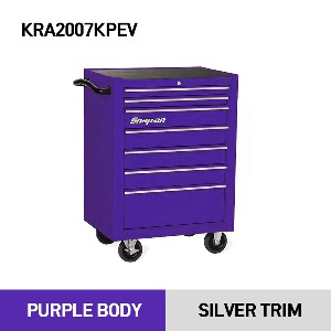 KRA2007KPEV Roll Cab, 7 Drawers, Purple 스냅온 7단 메케닉 입문용 툴박스 (퍼플)