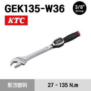 KTC (KYOTO TOOL 교토툴) No.GEK135-W36 Monki Type Digital Torque Wrench 케이티씨 몽키타입 디지털 라쳇