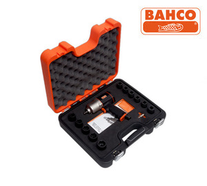BAHCO BP816K1 3/8&quot; Impact Wrench Kit 바코 3/8 인치 에어 임팩 렌치 세트 (소켓 16종)
